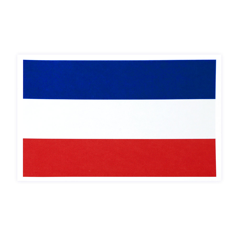 Aufkleber Mecklenburger Flagge